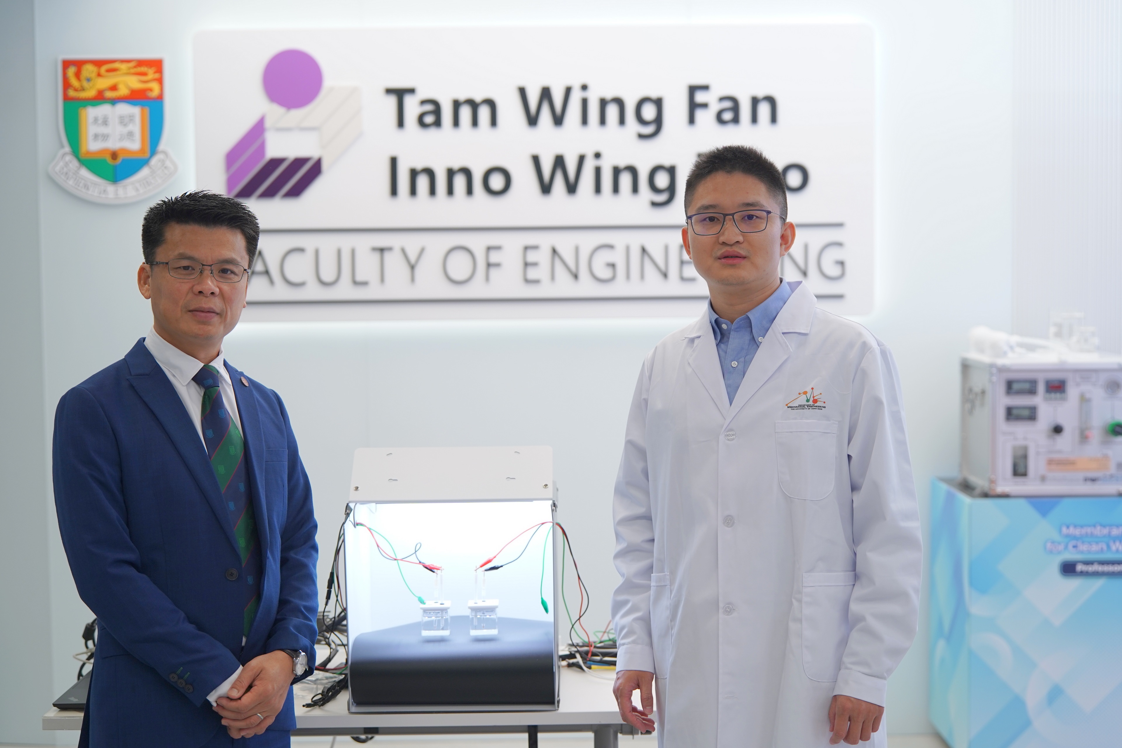 Professor Mingxin Huang and Dr Kaiping Yu