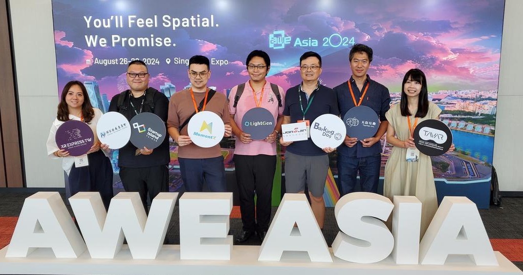 Taiwan’s XR Startups Shine at AWE Asia 2024 in Singapore