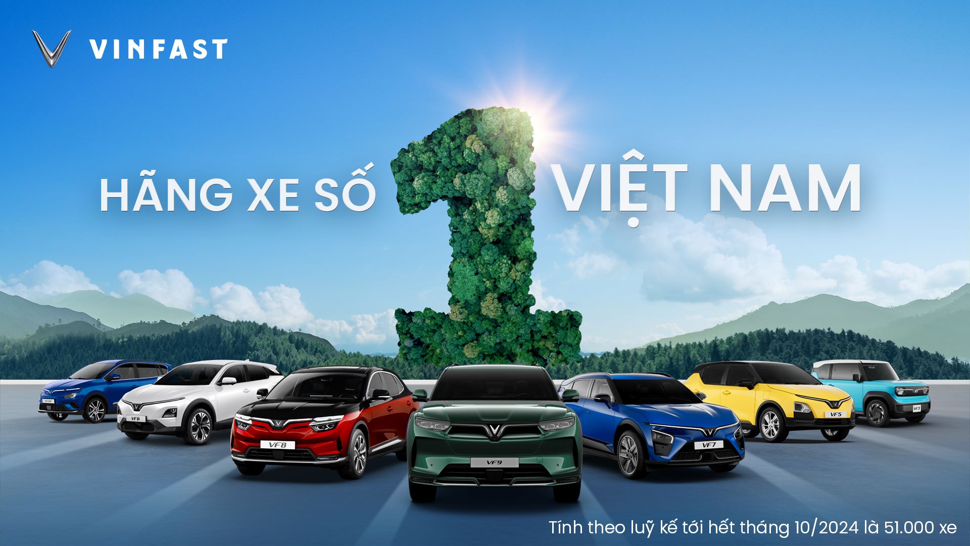 Since the beginning of the year, VinFast has delivered over 51,000 EVs in the Vietnamese market, officially becoming the best-selling automotive brand in the country.