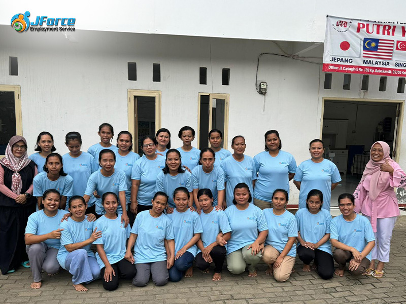 JForce Employment Service Maid Training Centre in Indonesia