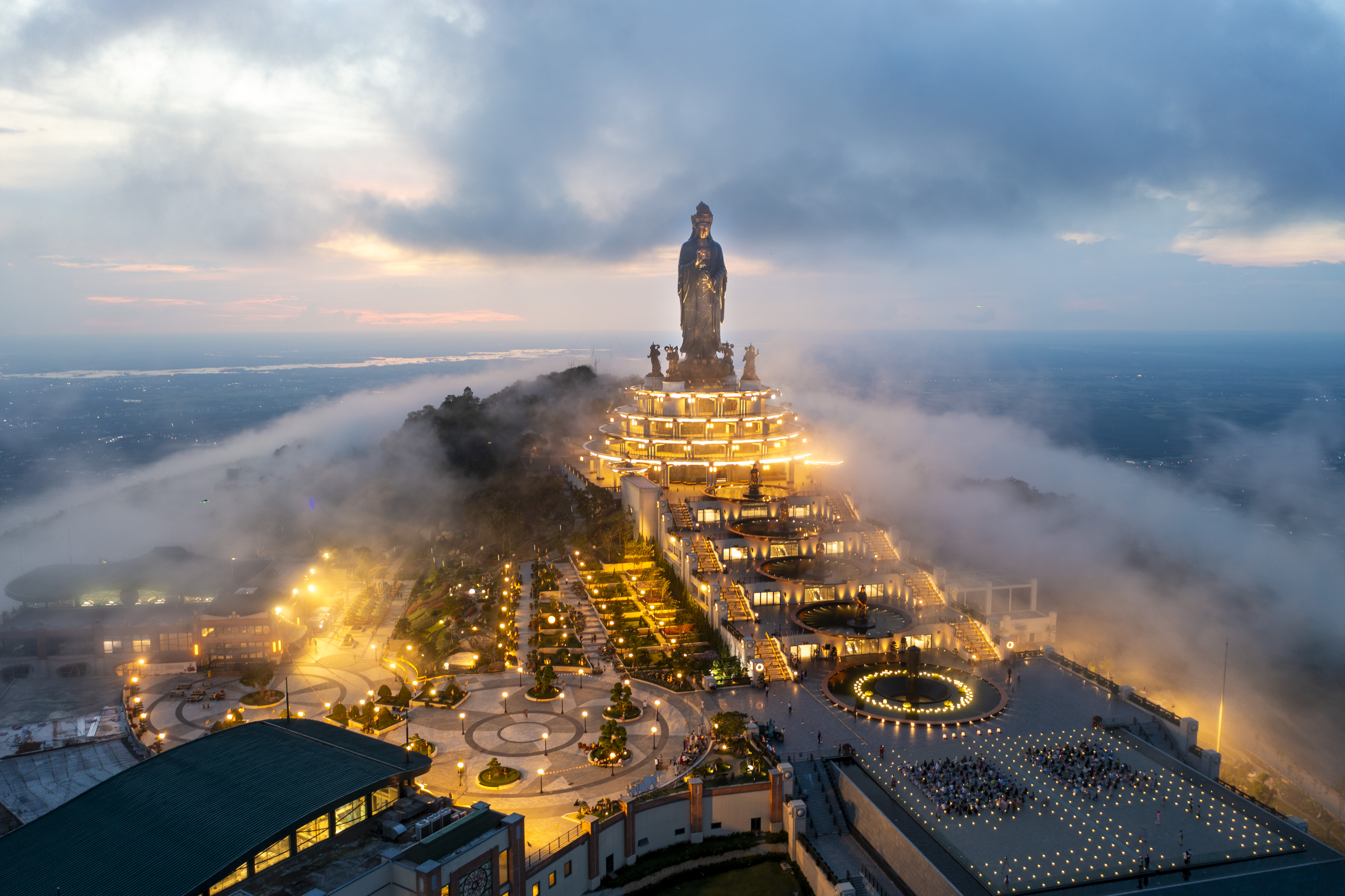 Ba Den Mountain is known as the "Roof of Southern Vietnam”.