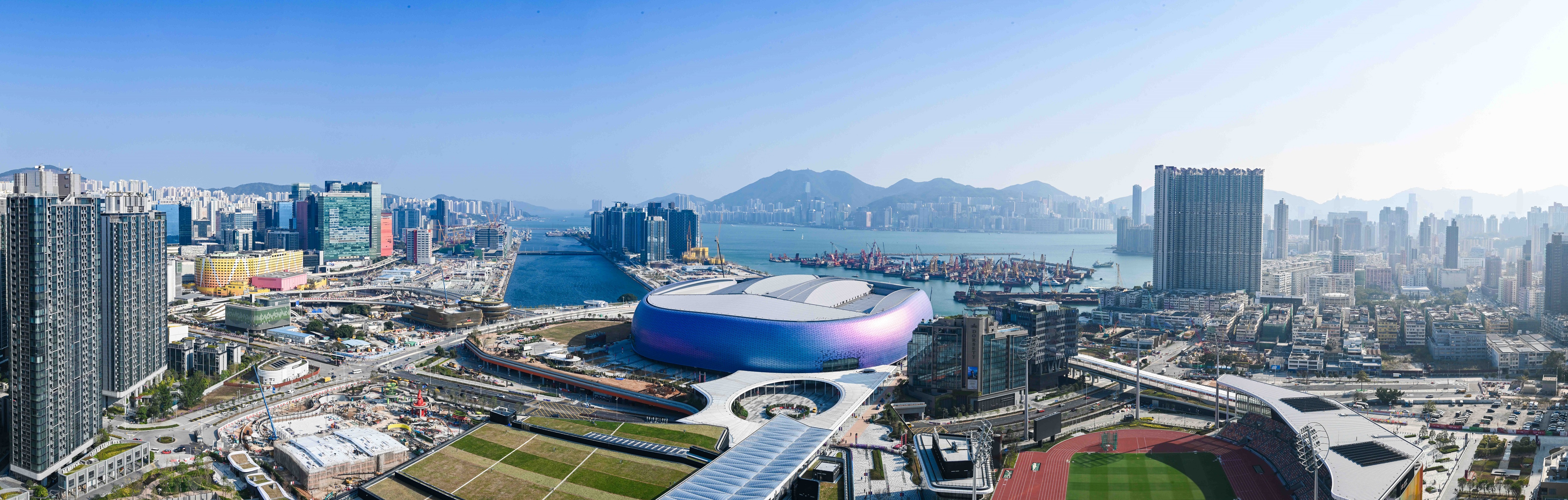 Kai Tak Sports Park is the largest sports infrastructure project in Hong Kong’s history.