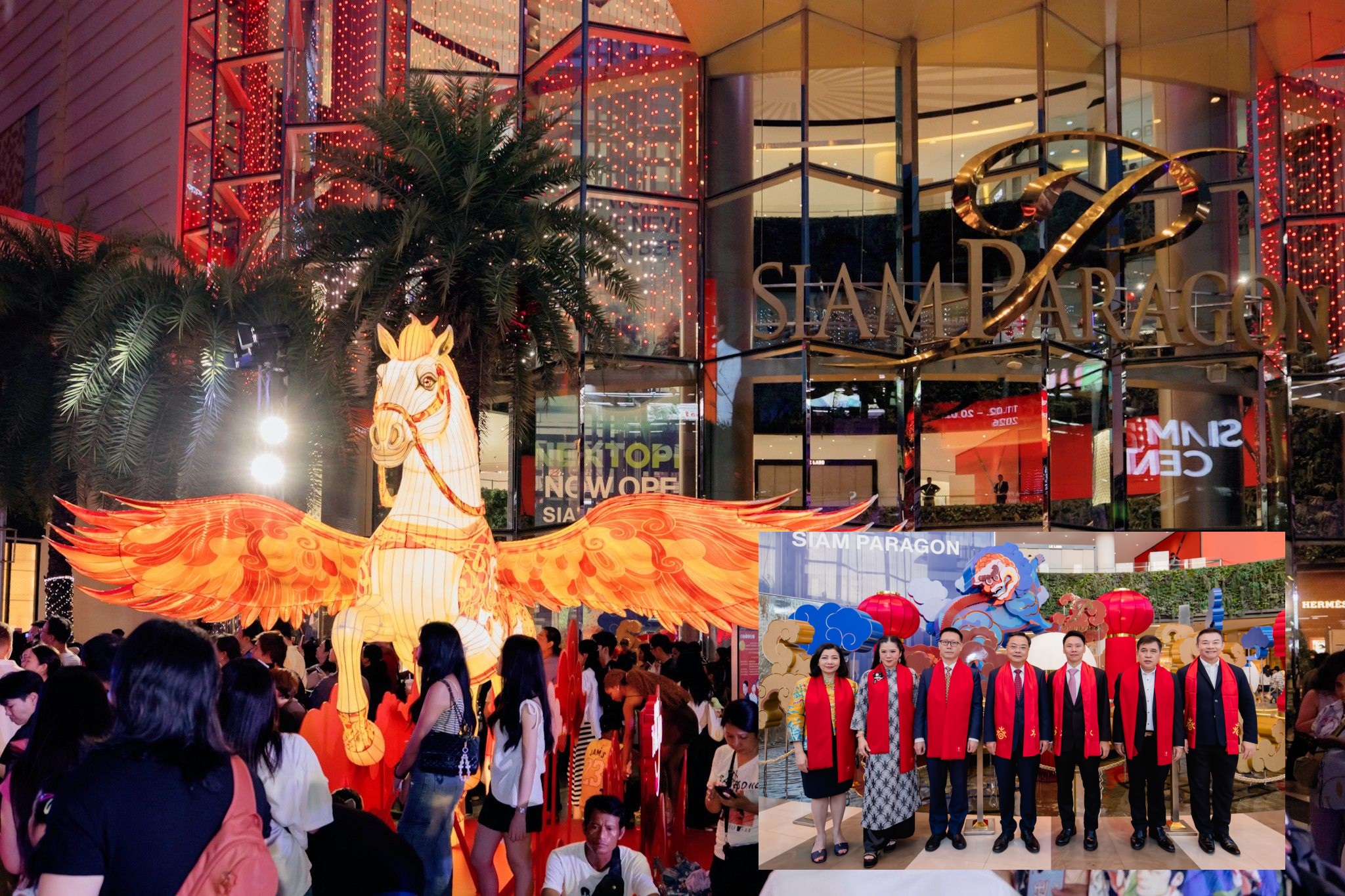 Ushering in a Year of Prosperity: Celebrating Thailand’s Chinese New Year Festival Siam Paragon Joins Forces with TAT and Kasikornbank to Launch 