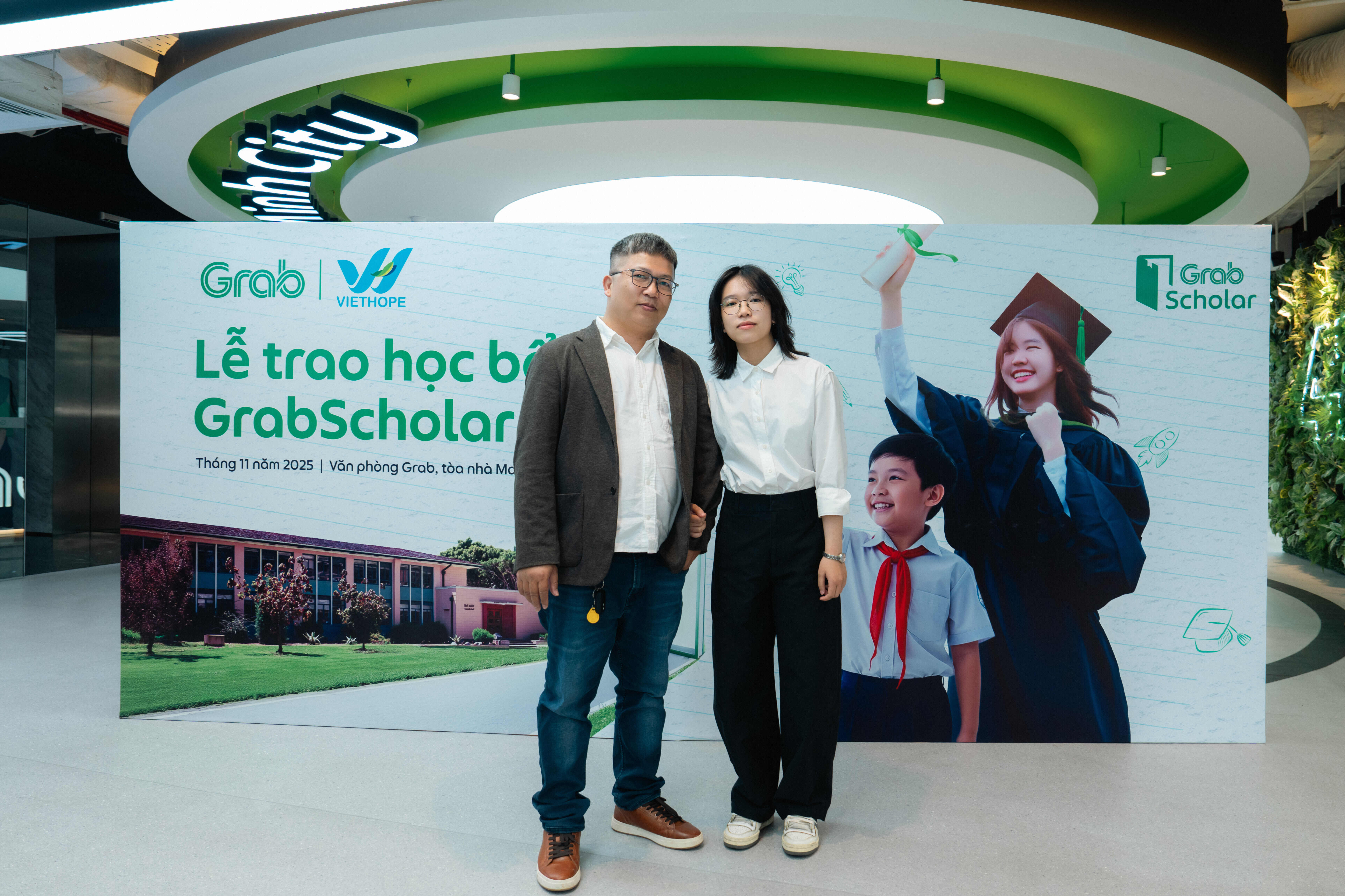 Đặng Phương Ngân, one of Vietnam’s first GrabScholar recipients in 2025
