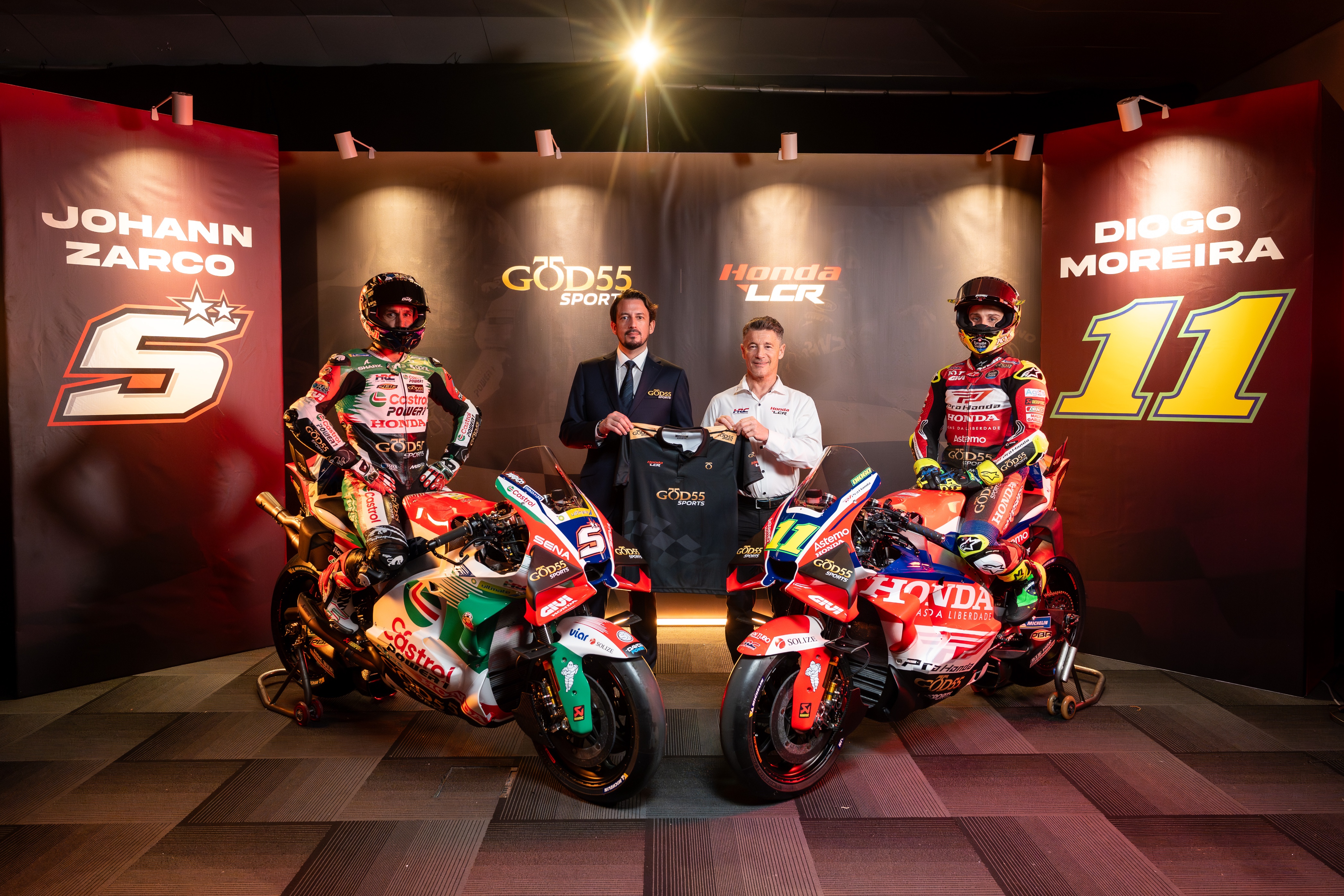 Honda LCR x GOD55 Sports Partnership