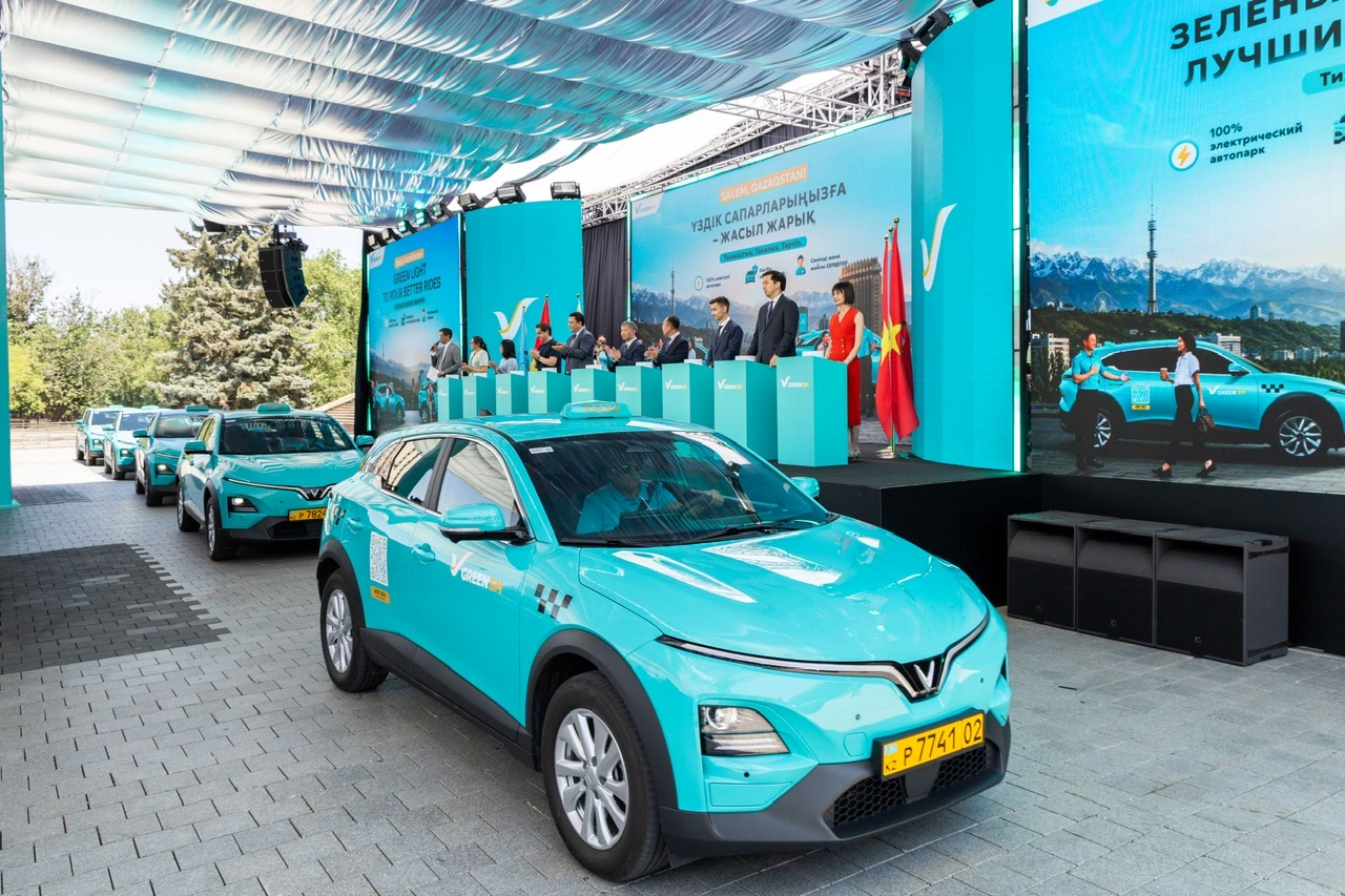 Green SM officially launches all-electric ride-hailing service in Kazakhstan