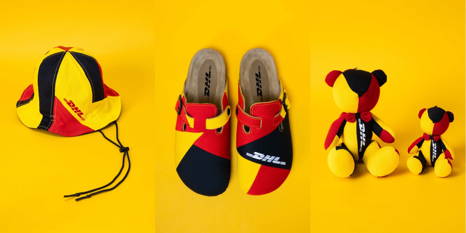DHL x Absurd Laboratory BFFS Upcycled Collection