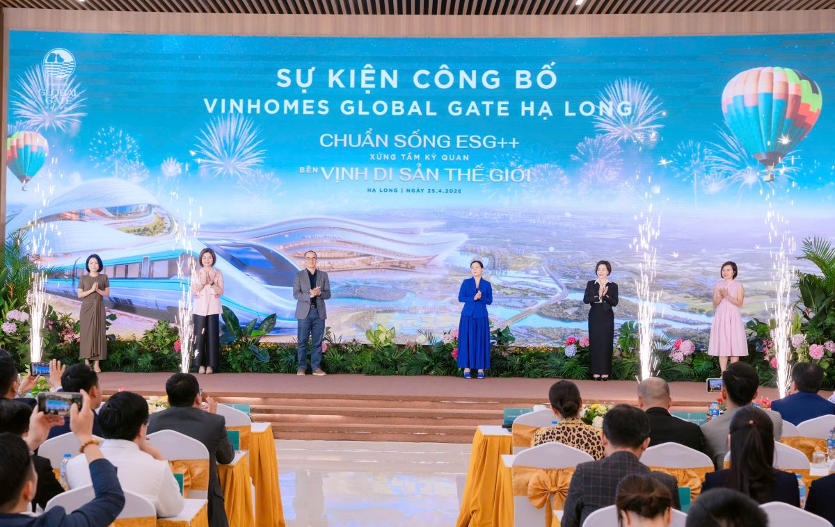 The launch ceremony of Vinhomes Global Gate Ha Long.